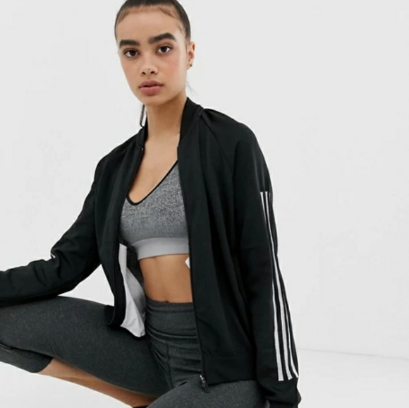 Adidas Id Knit Bomber Jacket NWT - Picture 2 of 4